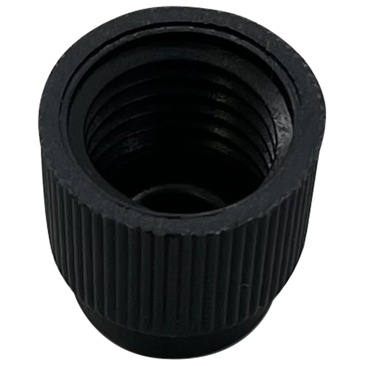 Black A/C Service Port Cap For Cylinders & Equipment - 1/2" - 10 Pack - Image 6