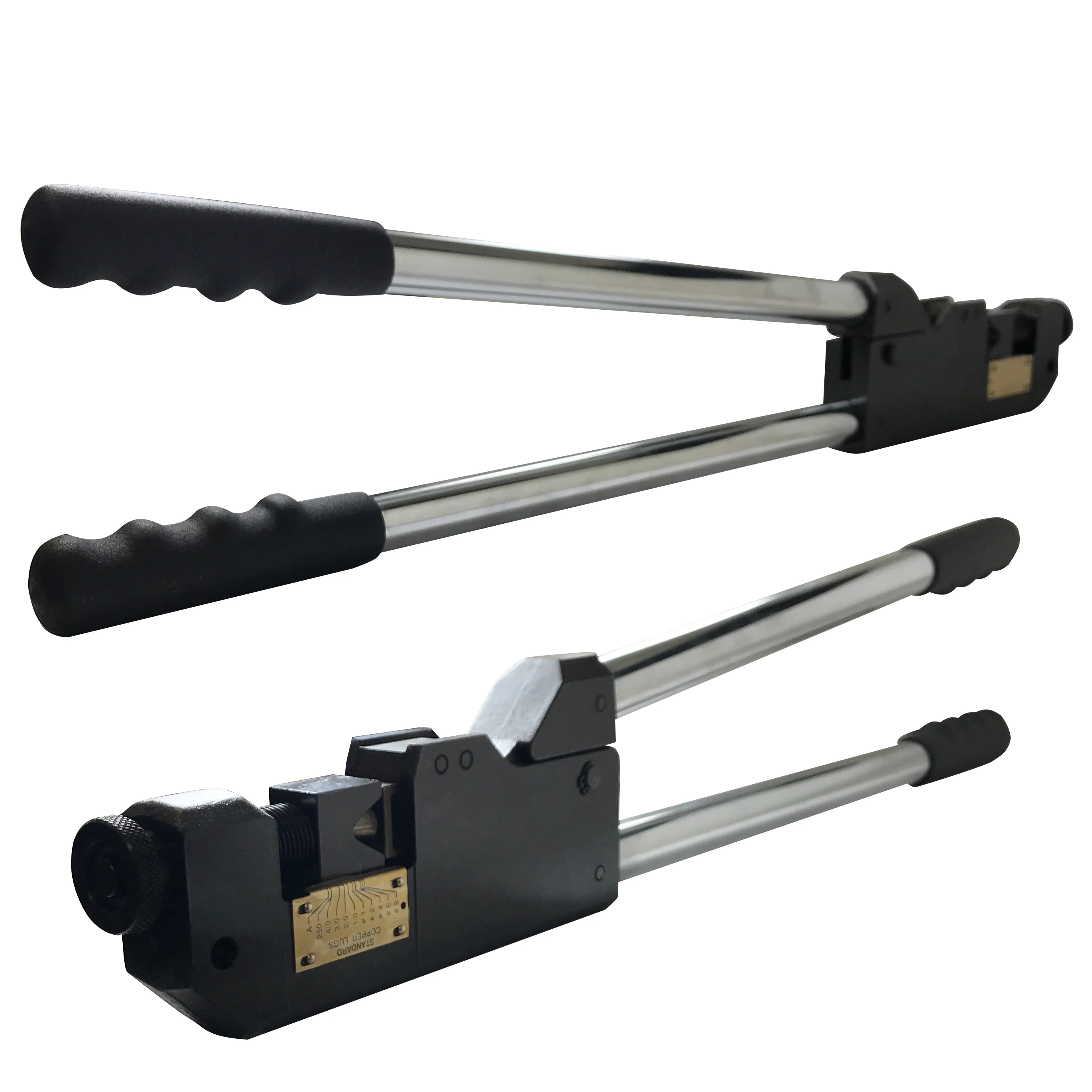 25" Heavy Duty Adjustable Anvil Crimp Tool For Battery Wire Copper Lug Terminals - Image 6