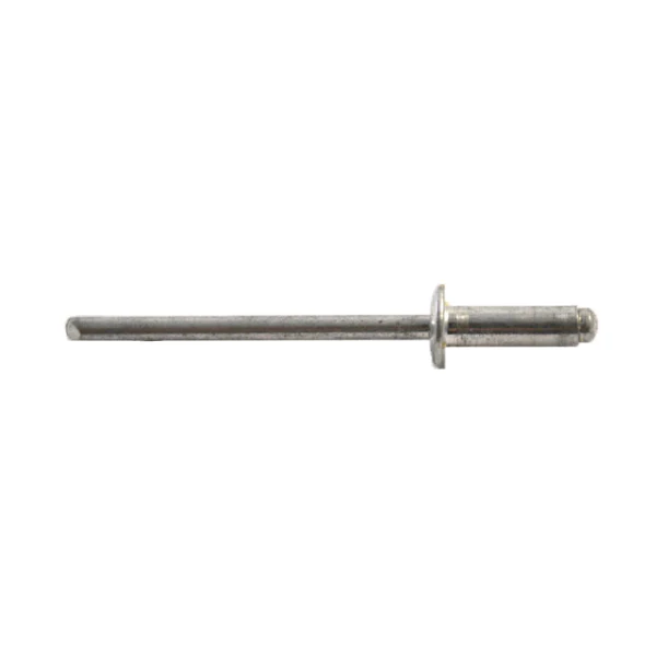 All Aluminum Pop Rivet 1/8" Hole, 3/16" - 1/4" Grip Range, 1/4" Flange Industrial, 100 Pack