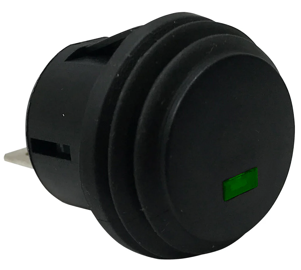 LED Push Button Switch - On/Off - 12V Splash Proof - Fits 20mm Hole - Image 17