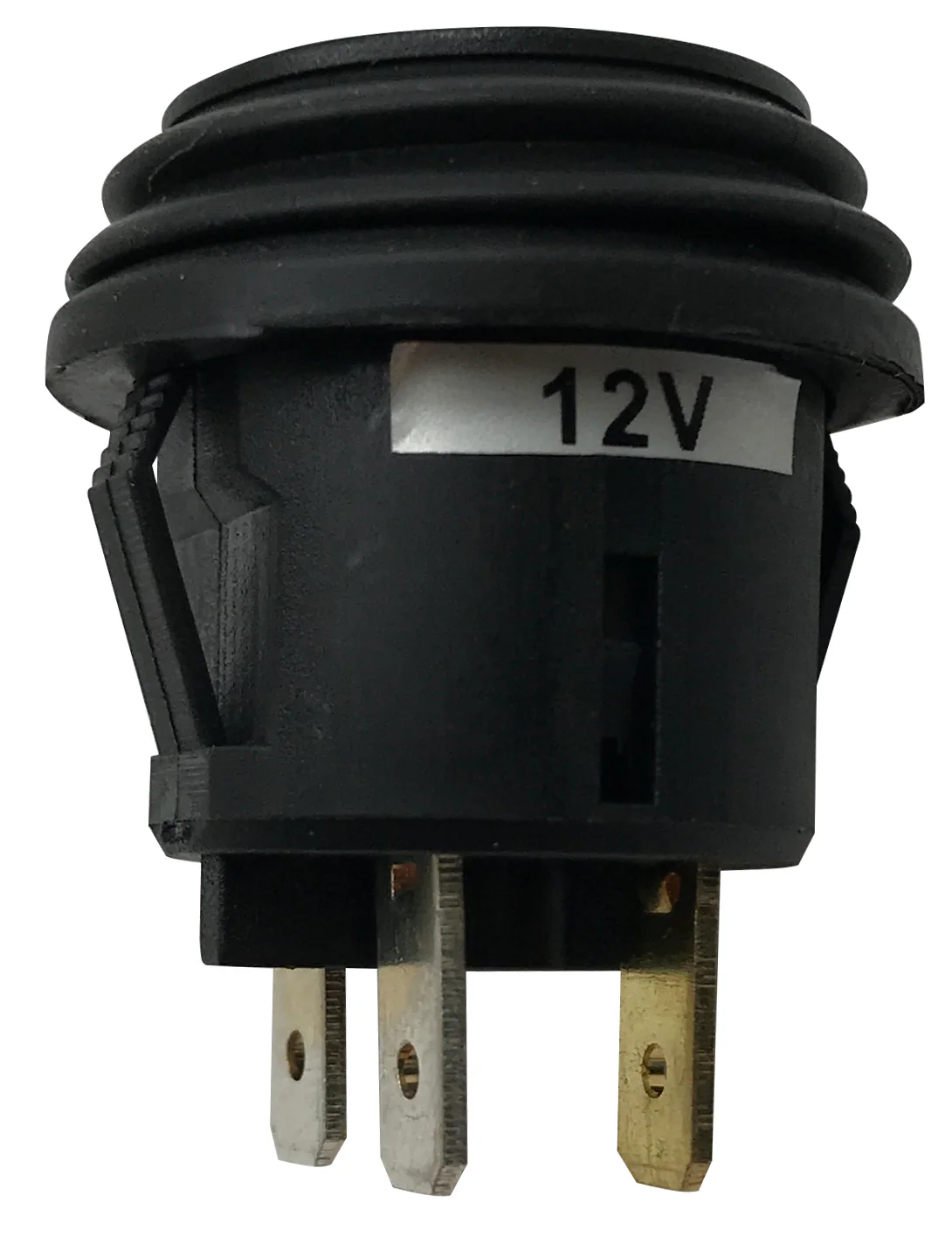 LED Push Button Switch - On/Off - 12V Splash Proof - Fits 20mm Hole - Image 5