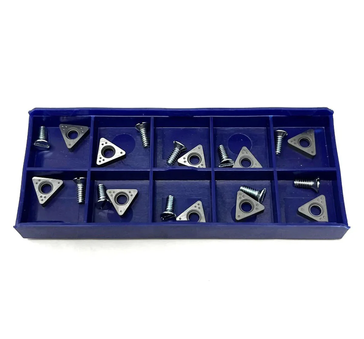 Ammco/Hunter/ John Bean / FMC 7914-10 Negative Rake Carbide Insert - 10 Pack - Image 3