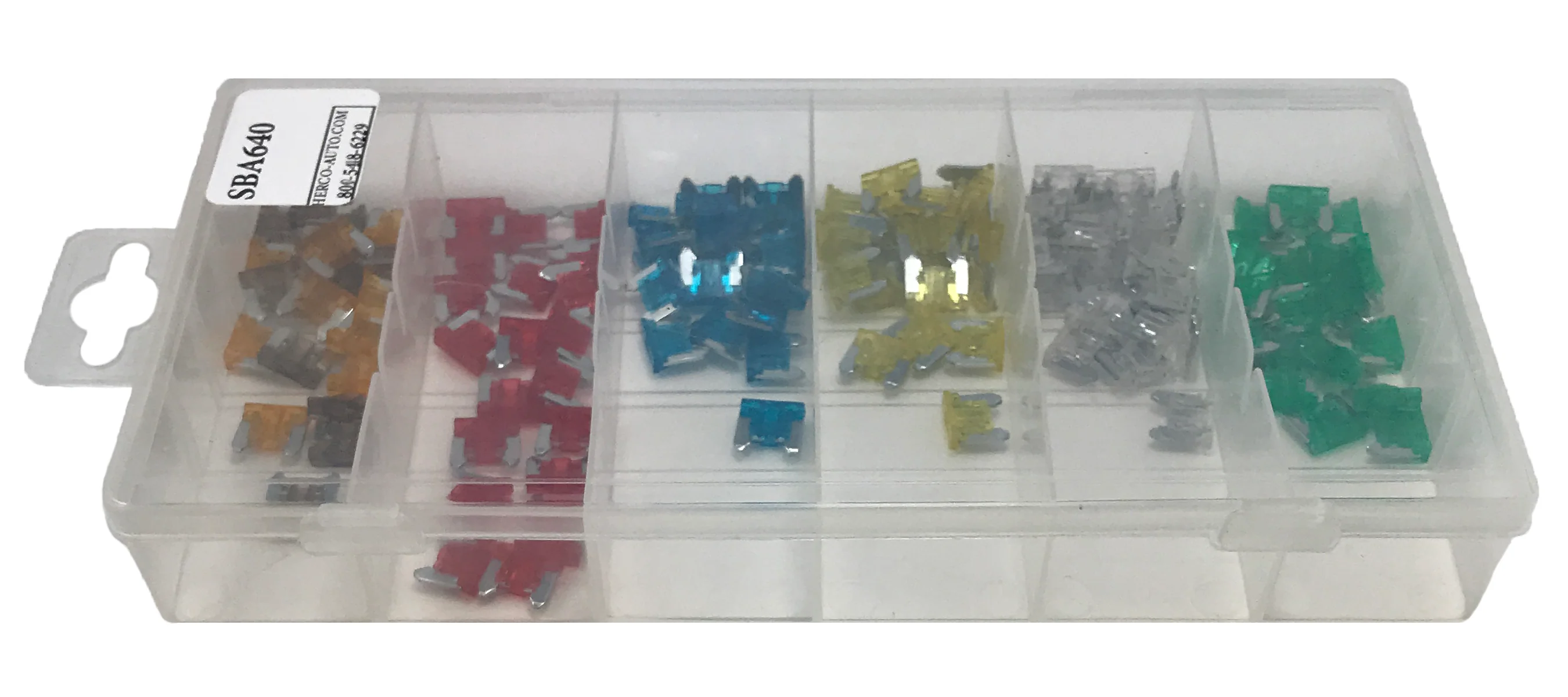 120 Piece ATLM Low Profile Mini Fuse Assortment Kit - Image 3