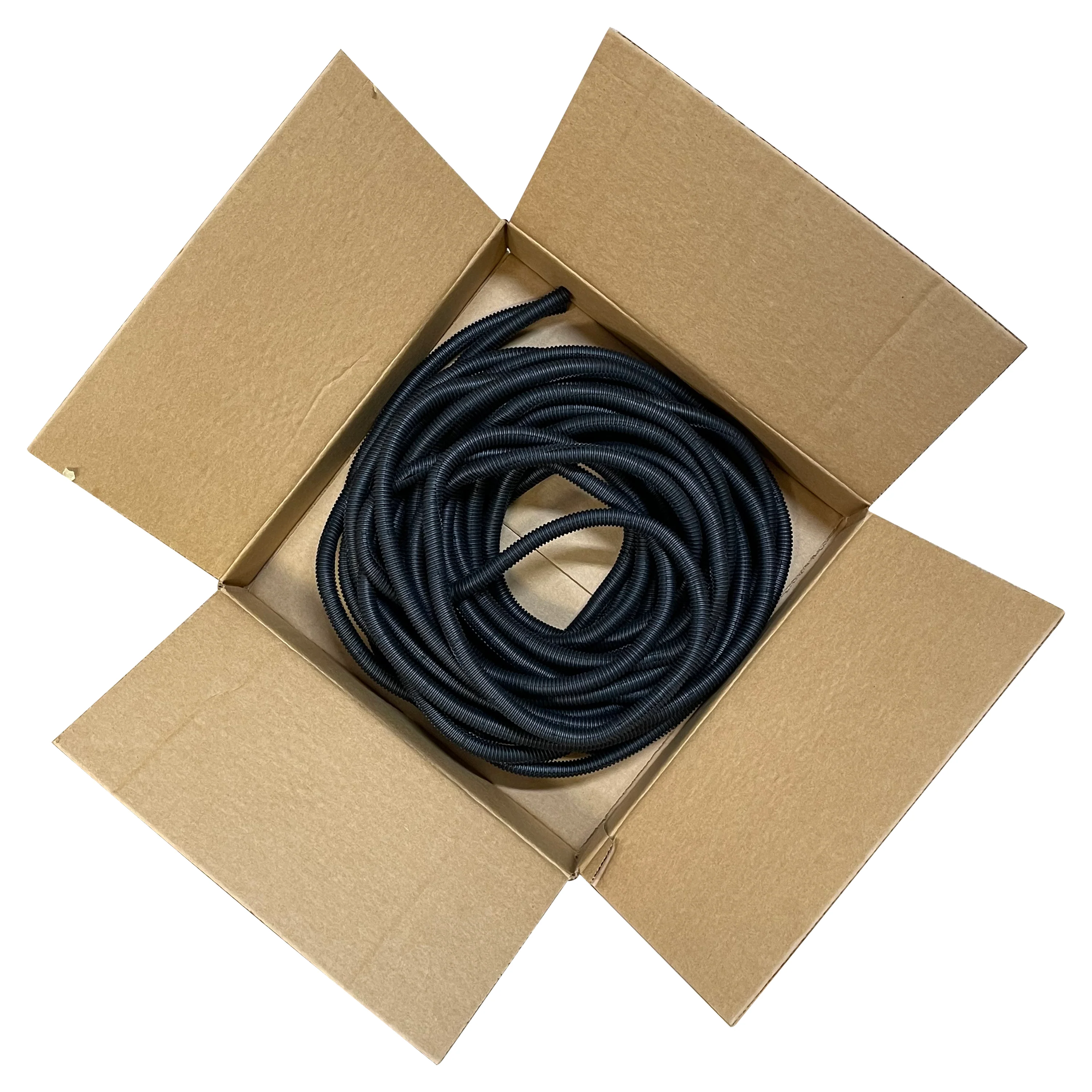 Auveco 14202 Black Nylon Wire Loom 3/8" I.D x 9/16" O.D - USA - 50 FT - Image 3