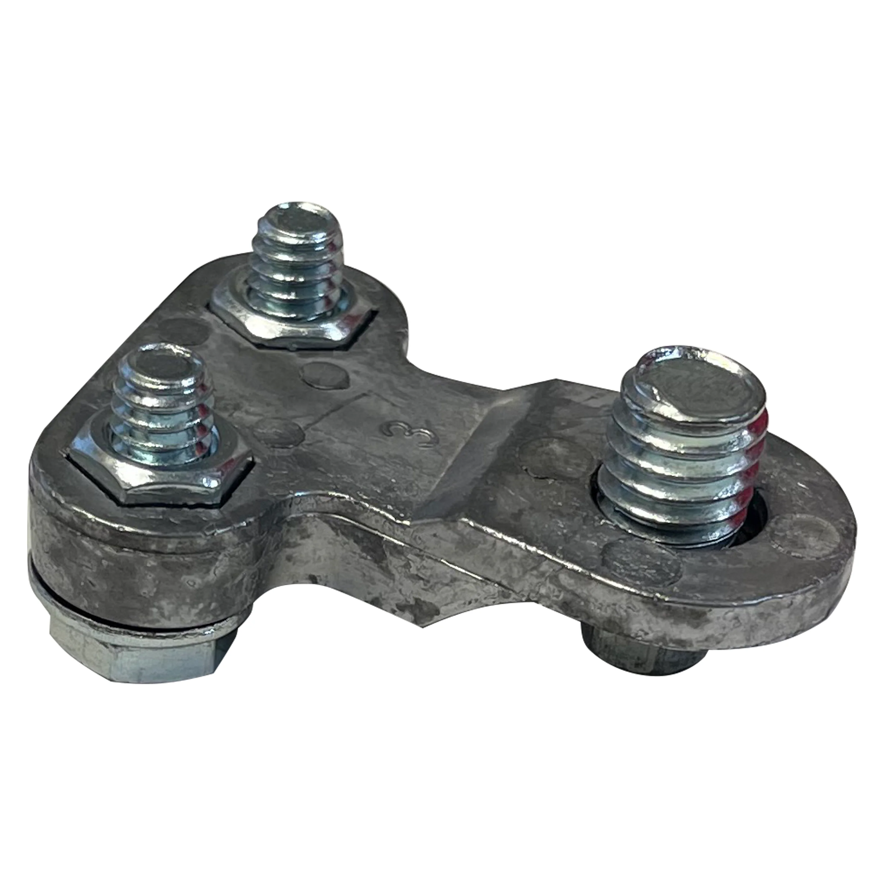 Automotive Heavy Duty Side Post Battery Cable End 6-2/0 Wire Terminal Clamp - Image 4