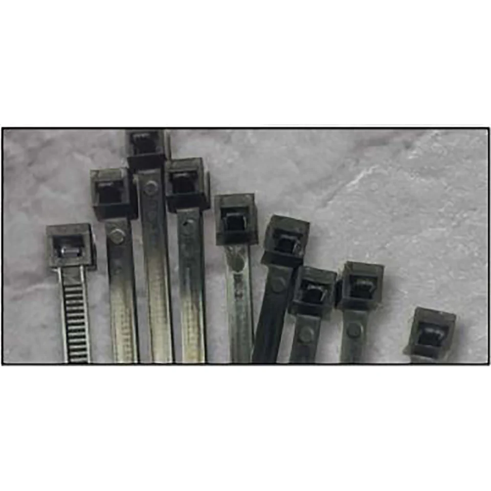 Extreme Cold Weather 14" Black Cable Ties - 50 lb Tensile Strength - 100 Pack