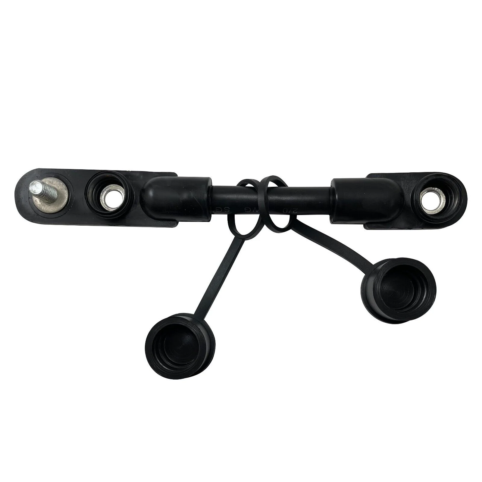 Black Negative 7" Group 31 Overmolded Multi-Battery Cable Assembly - Image 2