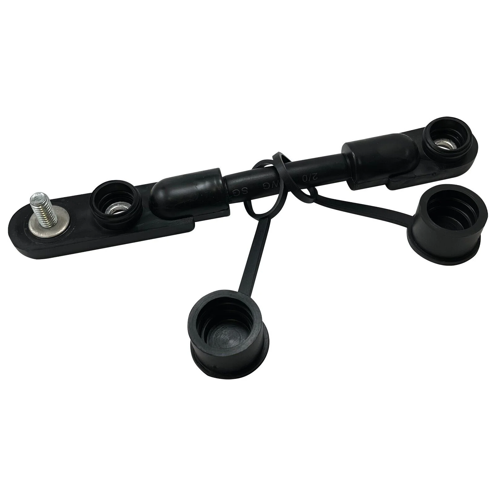 Black Negative 7" Group 31 Overmolded Multi-Battery Cable Assembly - Image 3