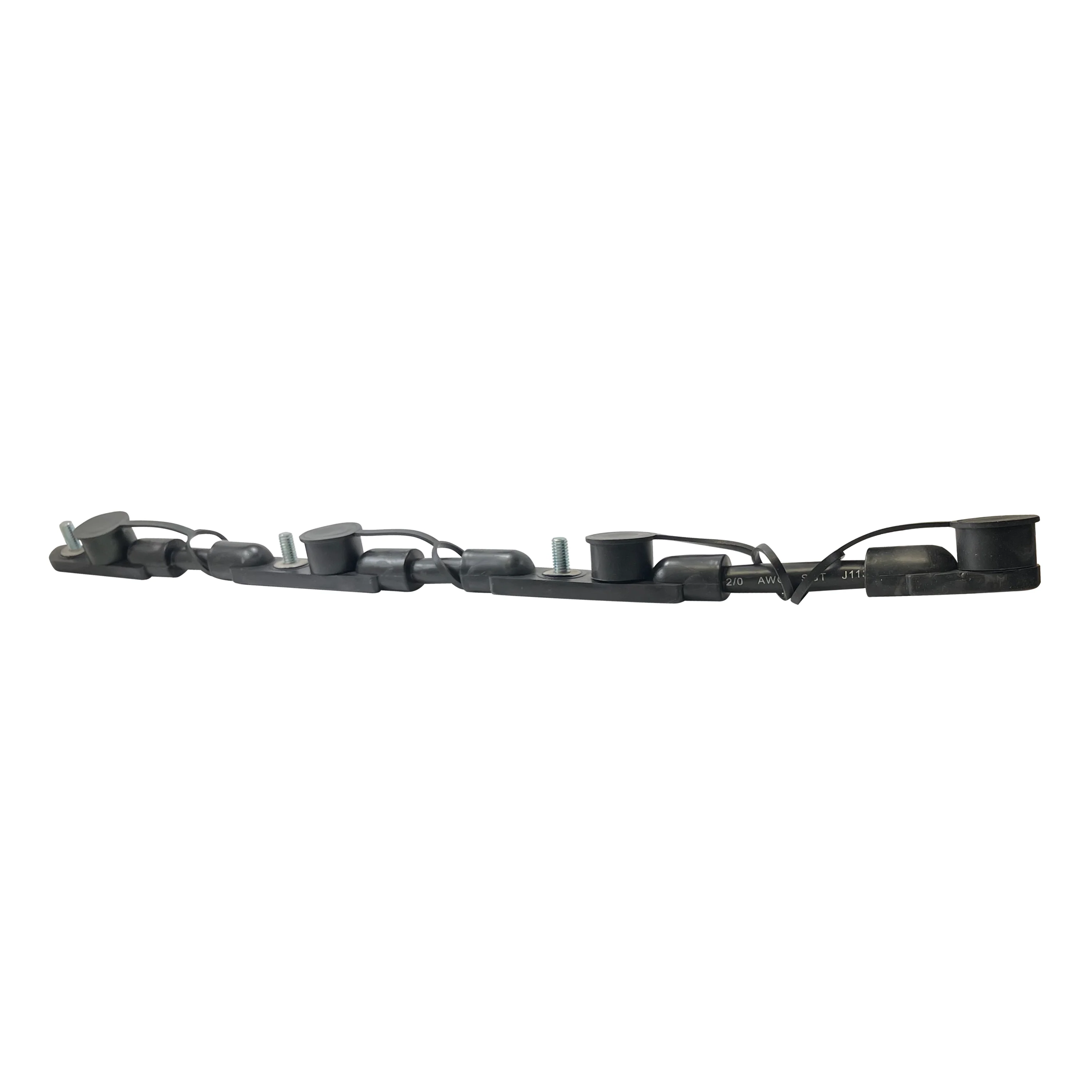 Black Negative Overmolded Battery Cable Assembly for 3 Group 31 Batteries (21") - Image 4