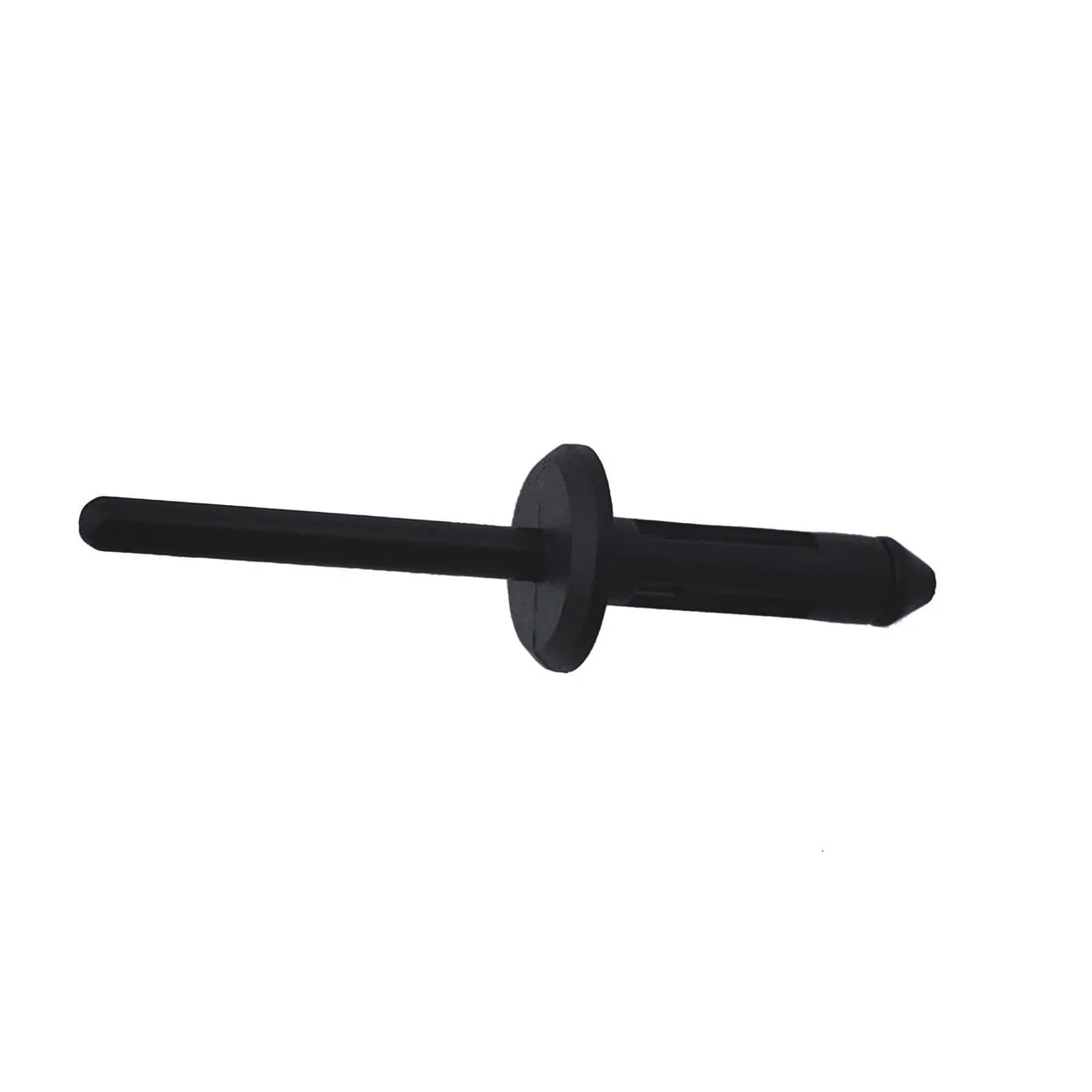 Black Nylon Blind Rivet Mandrel Retainer - 13/64" Dia. - 15/32" Flange - 25 Pack - Image 2