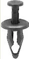 Black Nylon Front Bumper Fascia RetainerHead Diameter 18mm, Stem Length 23mm,Fits Into 9.5mm Hole GM - 25 or 100 Pack