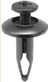 Black Nylon Radiator Shroud Blind Rivet Head Diameter 11/16", Stem Length 15/16",Fits Into 1/4" Hol - 25 or 100 Pack