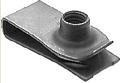 Black Phosphate Finish Extruded U Nut, 6 1.00mm,