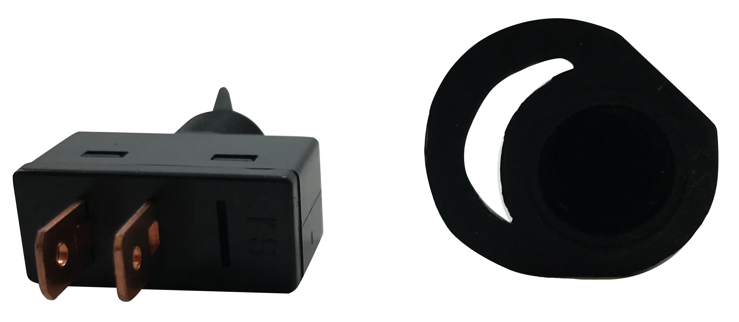 Black Splash Proof Cover ON / OFF Toggle Switch - 12 Volt @ 20 Amps - Image 5