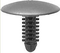 Black Universal Nylon Fascia Panel Retainer Head Diameter 25mm, Stem Diameter 7.5mm, Stem Length 20m - 25 or 100 Pack