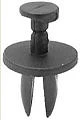 Black Universal Nylon Radiator And Windshield Bottle Retainer Head Diameter 21/32", Stem Length 9/1 - 25 or 100 Pack