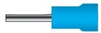 Vinyl Insulated Blue Funnel Entry Pin Terminal Connector 16-14 Gauge - 100 Pack - Image 3