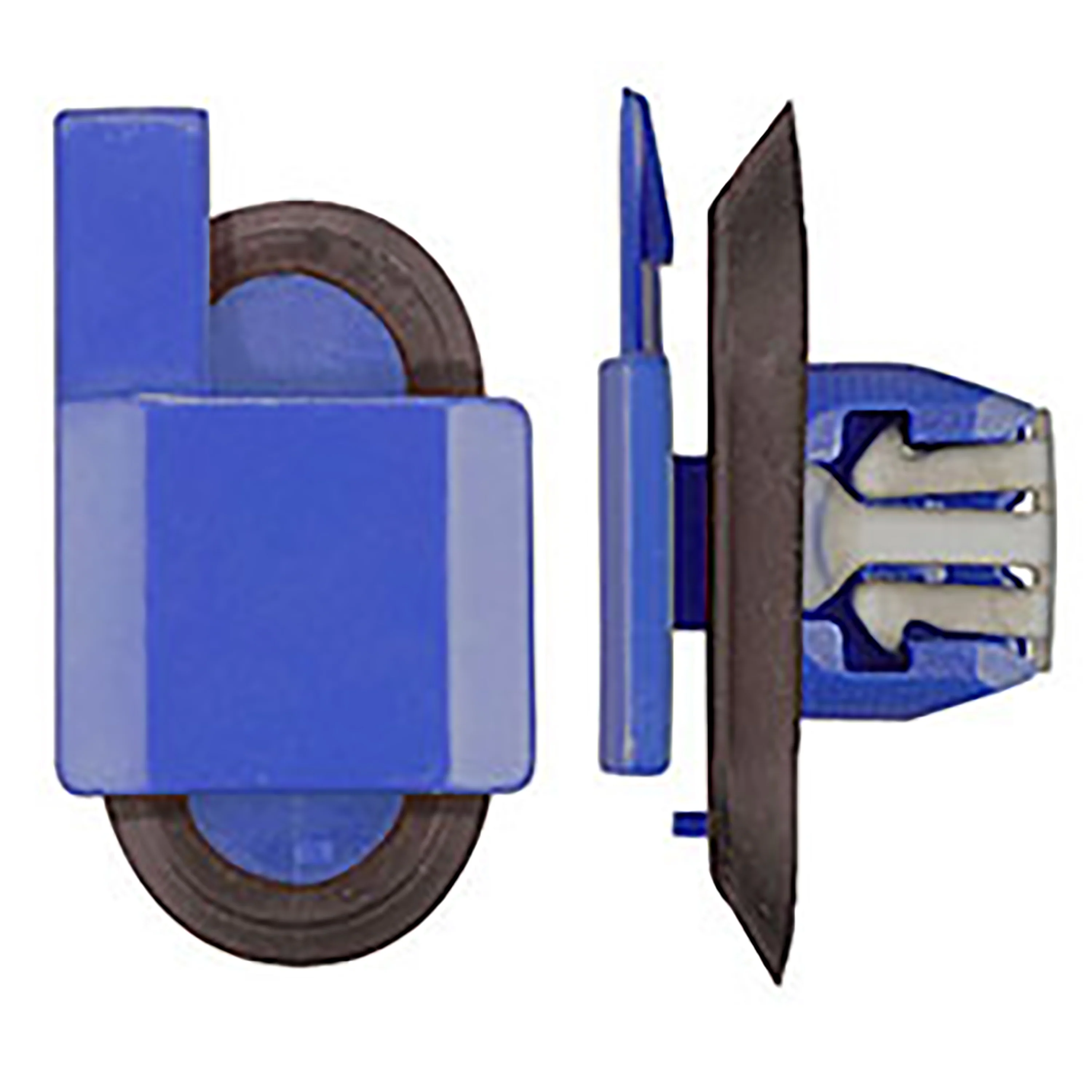 Blue Nylon Sealer Interior Trim Windshield Pillar Moulding Retainers 10MM Stem - 10 Pack - Image 2