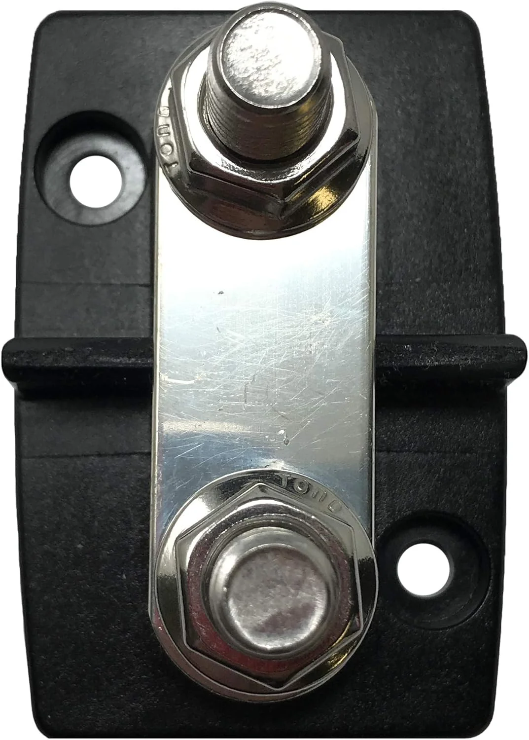 Blue Sea 2019 Marine Power Bar Common Bus Bar 3/8"-16 Stud 200A 48V DC - Made in the USA - Image 2