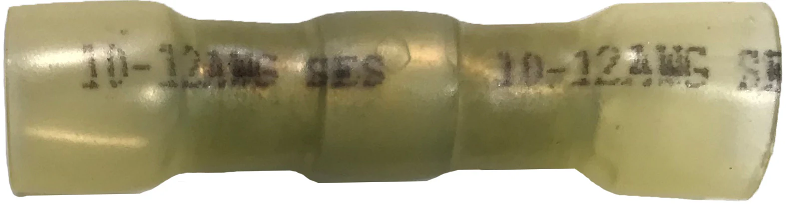 12-10 AWG Heat Shrink Butt Connectors - Crimp & Solder Terminals - 10 to 500 Pack