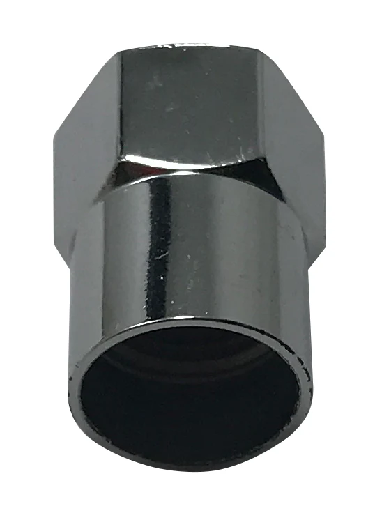 100 Pack Chromed Plastic Long Skirted Sealing Tire Valve Stem Cap For TPMS Application - Image 5
