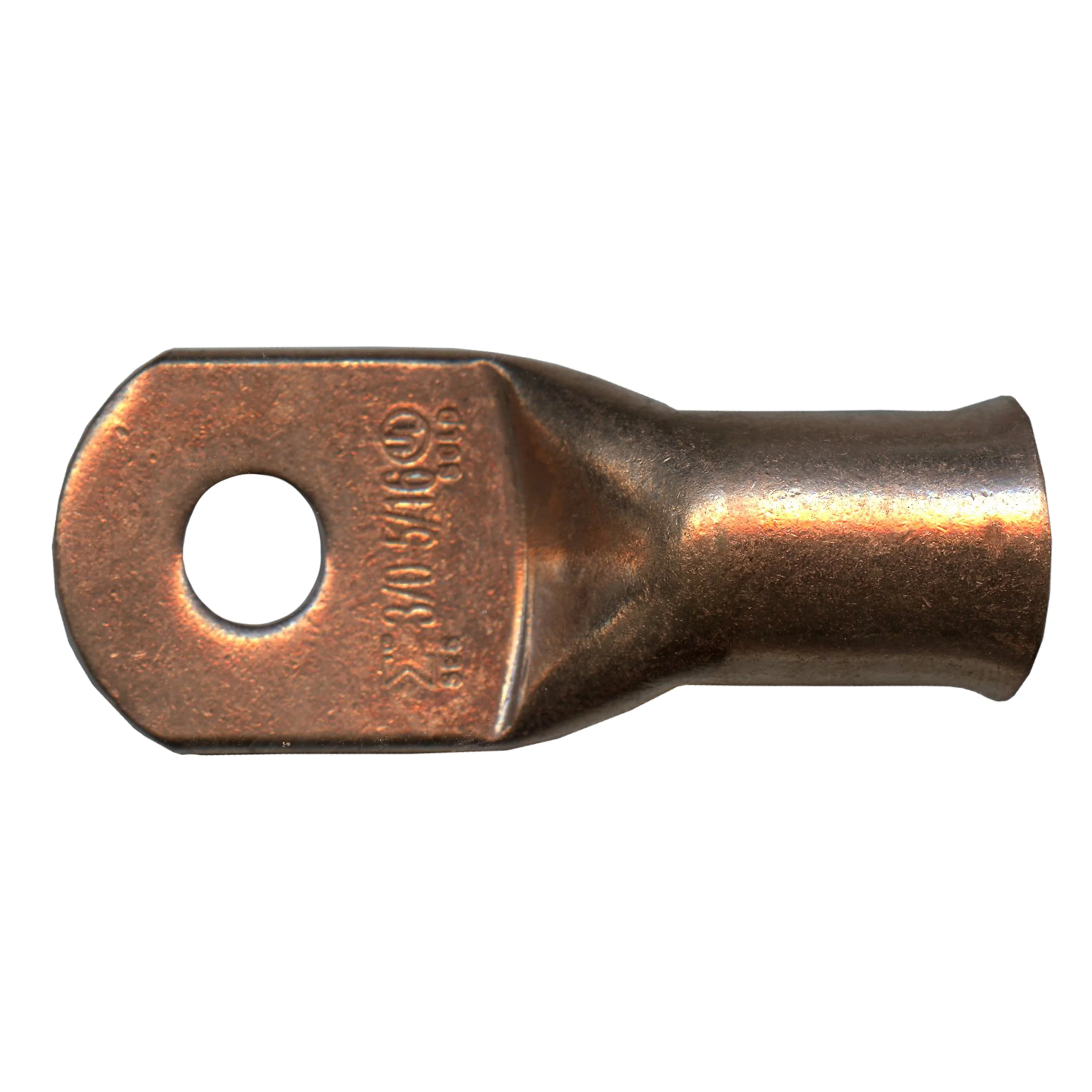 Standard Copper Lug 3/0 AWG 5/16" Ring Size - 10 or 100 Pack