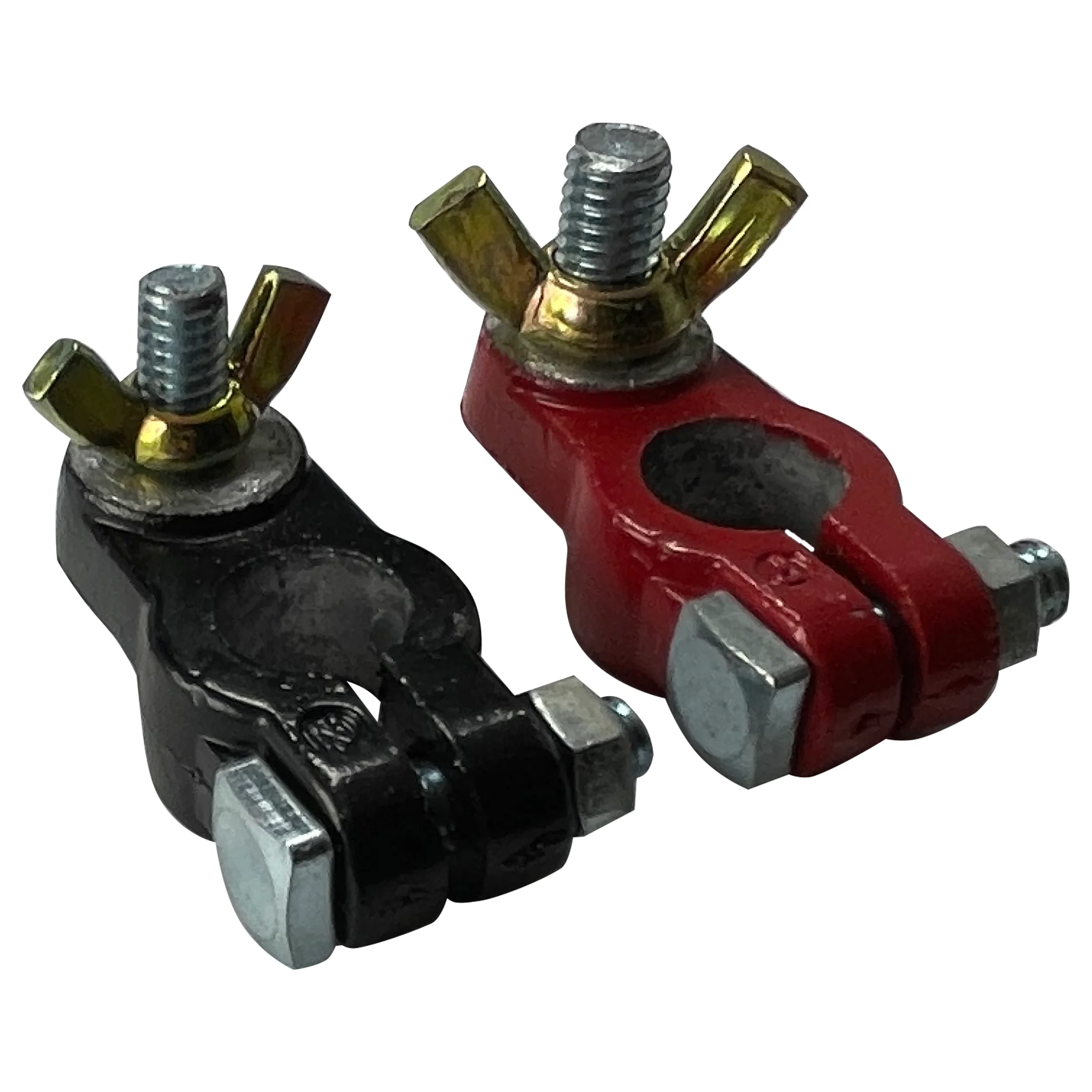 Deka # 00148 Universal Red & Black Epoxy Marine Battery Terminals & Wing Nut - Image 4