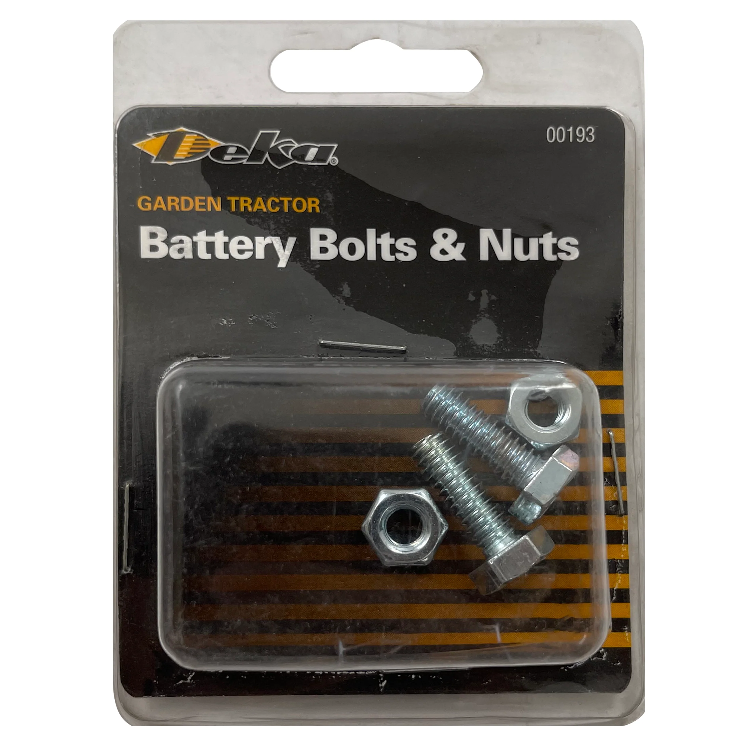 Garden Tractor Battery (2) Bolts & Nuts 1/4-20 X 3/4 Fits U1 Battery - Image 2