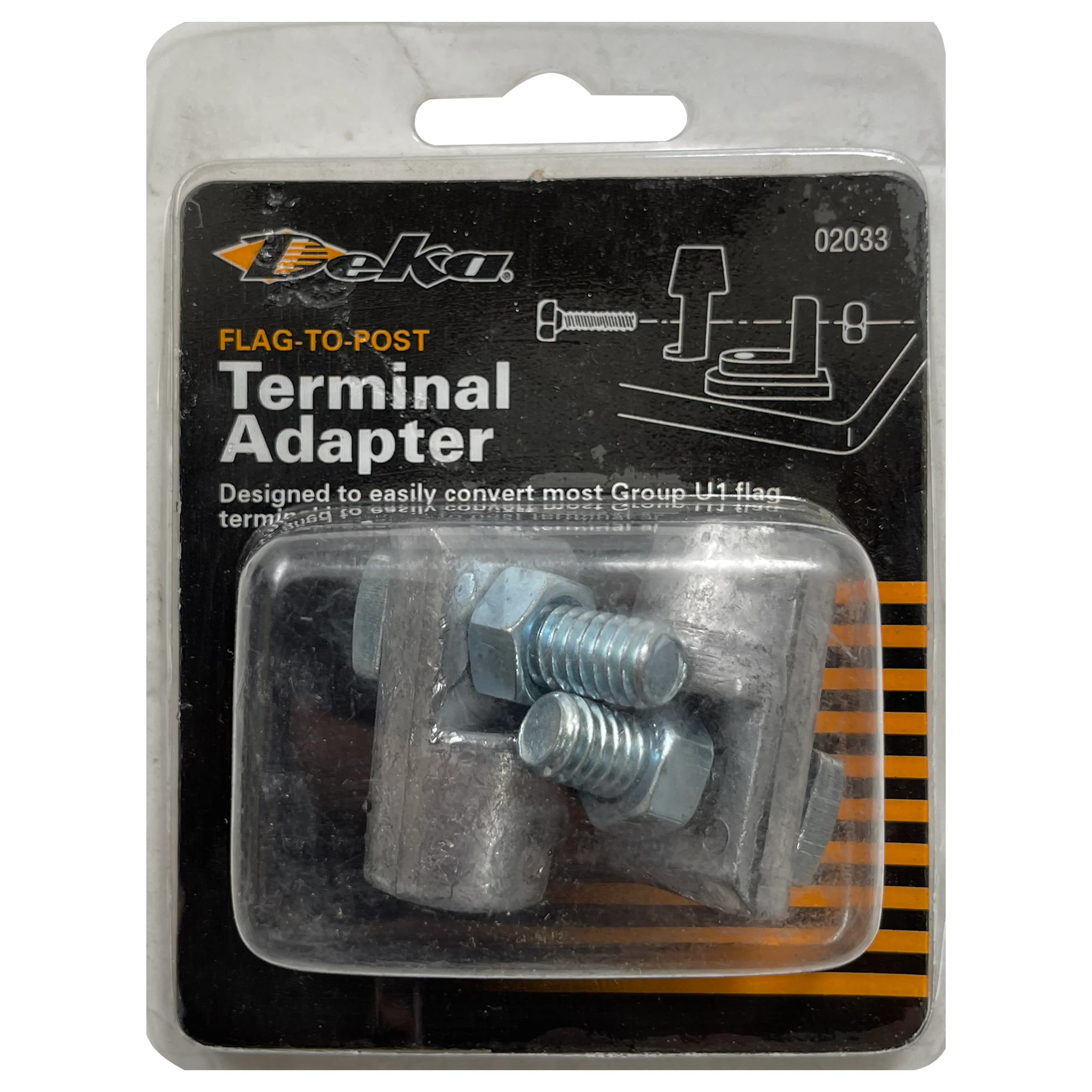 Group U1 Battery Terminal Adapter - Flag to Post Conversion, 2-Pack - Image 2