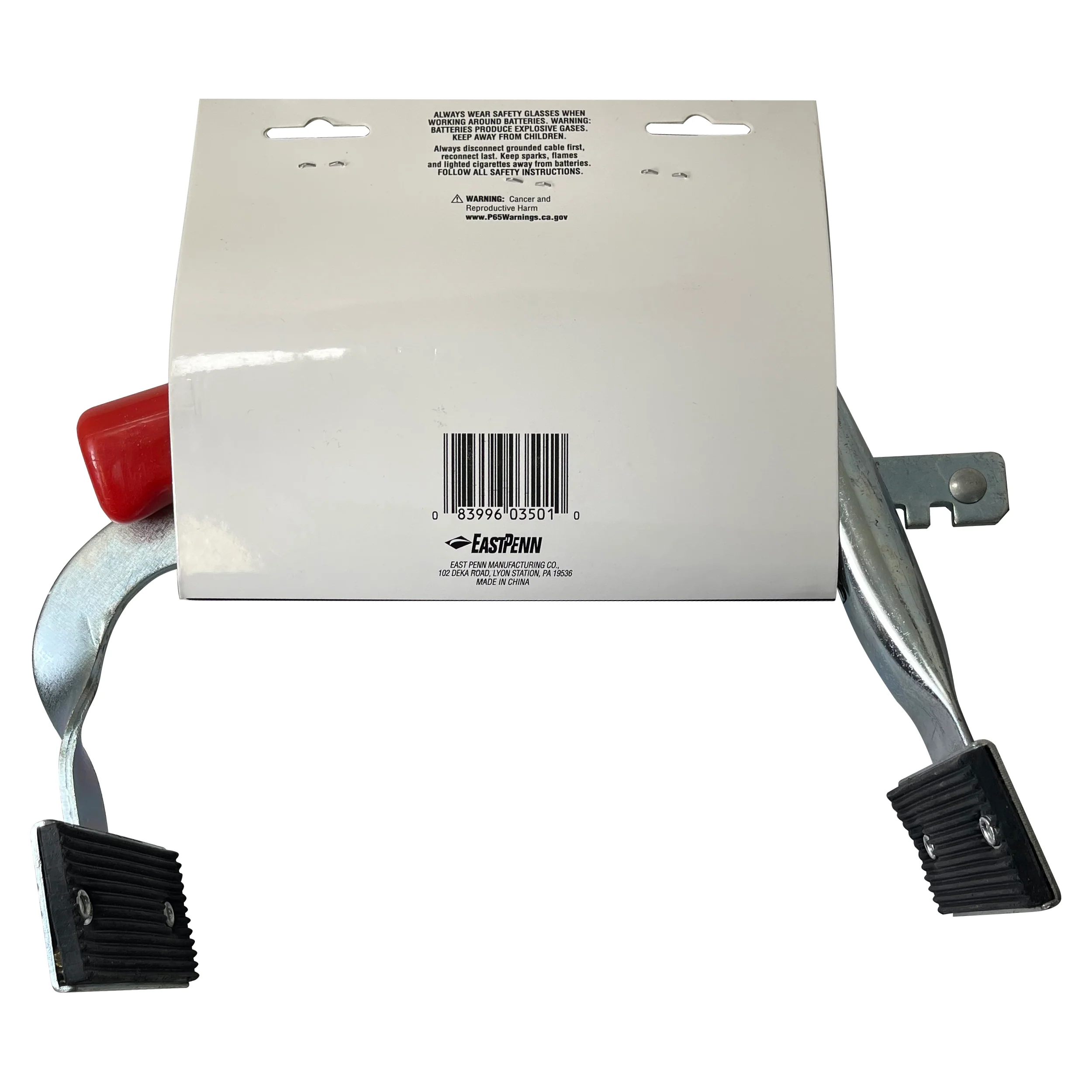 Heavy-Duty Battery Carrier Tool - Universal Fit with Easy Grip & Rubber Pads - Image 3