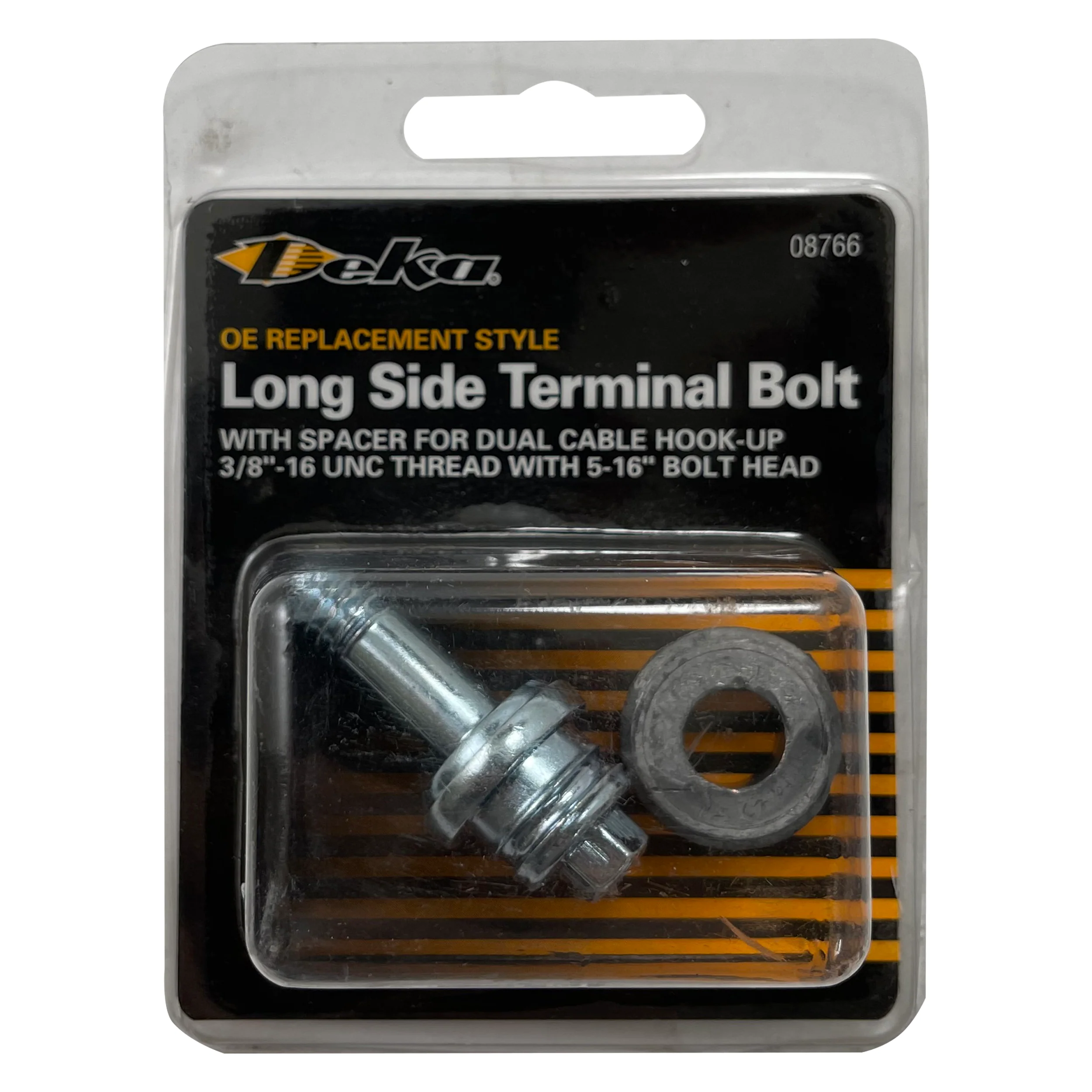 OEM Long Side Battery Terminal Bolt & Spacer for Dual Cable Hook Up - Image 3