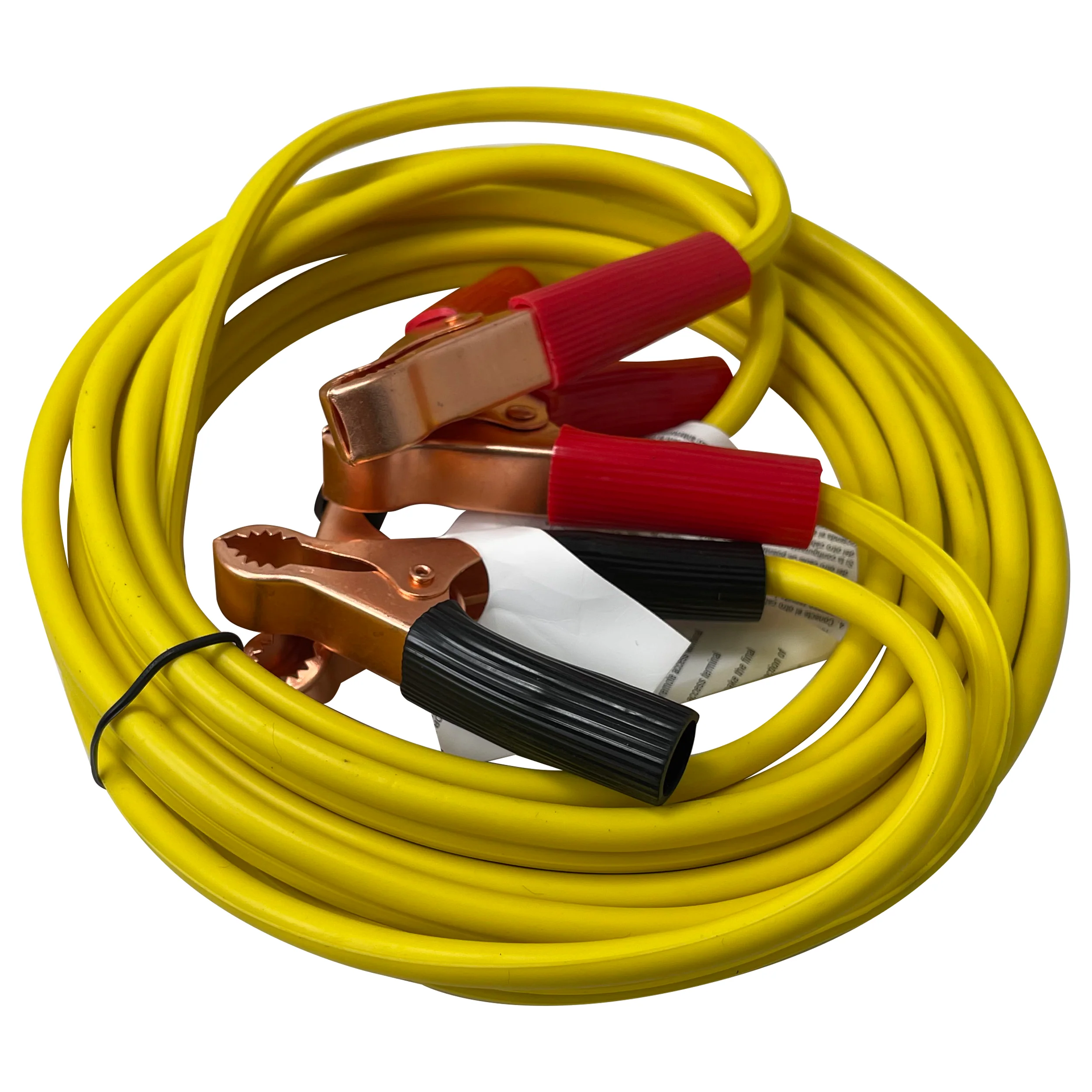 Deka 10 Gauge x 10 FT Copper Booster Jumper Cables 50 Amp Clamp for Car Battery - Image 2