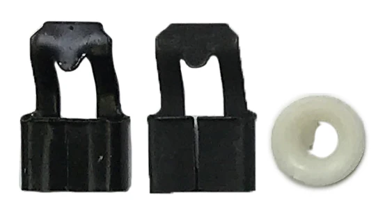 62 Piece Nylon Door Lock Rod End Clip Retainer Assortment Kit - Ford GM Chrysler Mazda - Image 5