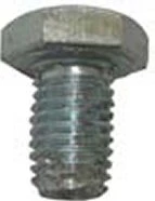 12mm - 1.75 19mm Hex Oversize Tapping Thread Zinc w/gasket Drain Plug - 1 or 5 Pack