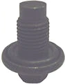 14mm - 1.50 (13mm Hex Head) With Inset Rubber Gasket Ford 4.0L O.E. #F6TZ-6730BA Drain Plug - 1 or 2 Pack