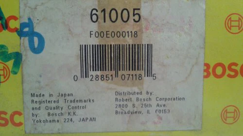 Fuel Pump with Strainer Fits NISSAN 1989-90 Pulsar Sentra 69686 - Image 2