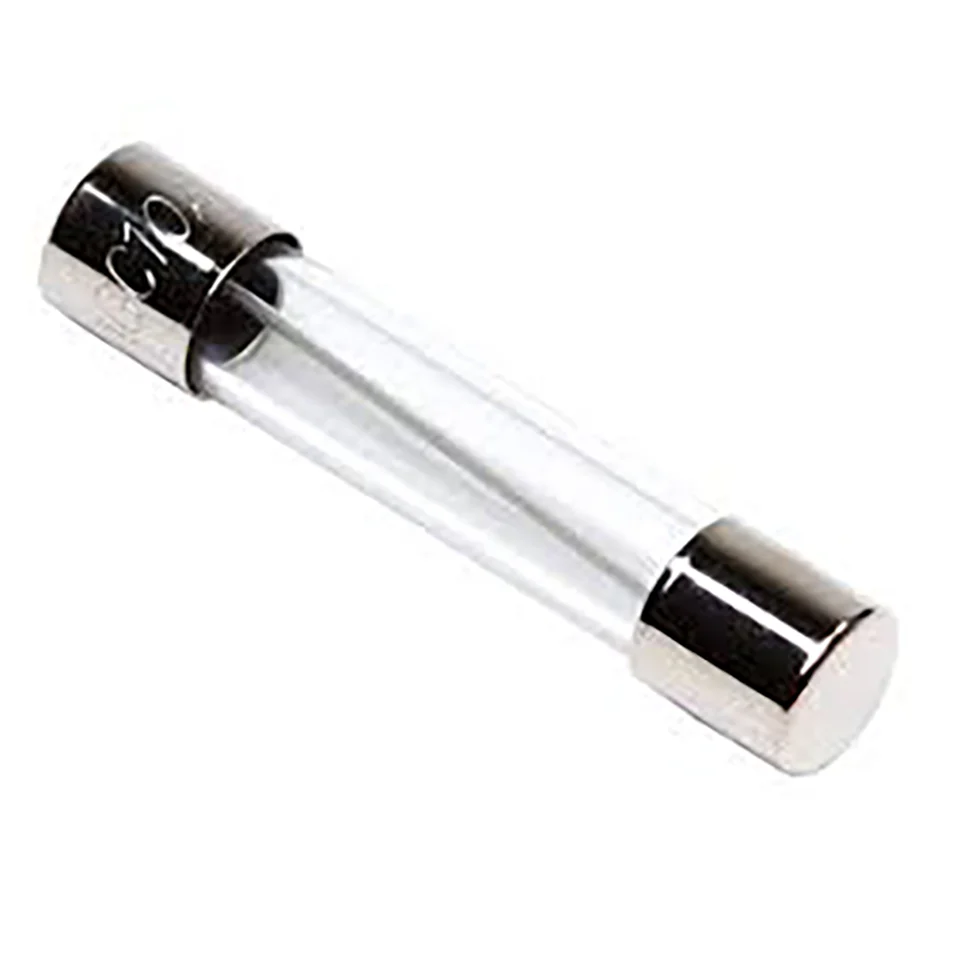 Glass Fuses 8 amp - 5 PACK