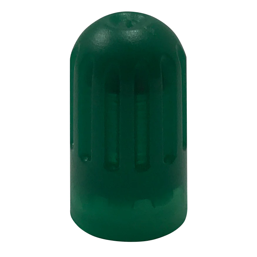 100 Pack Green Long Plastic Sealing Tire Valve Stem Cap For TR20008 TPMS Valve - Image 2