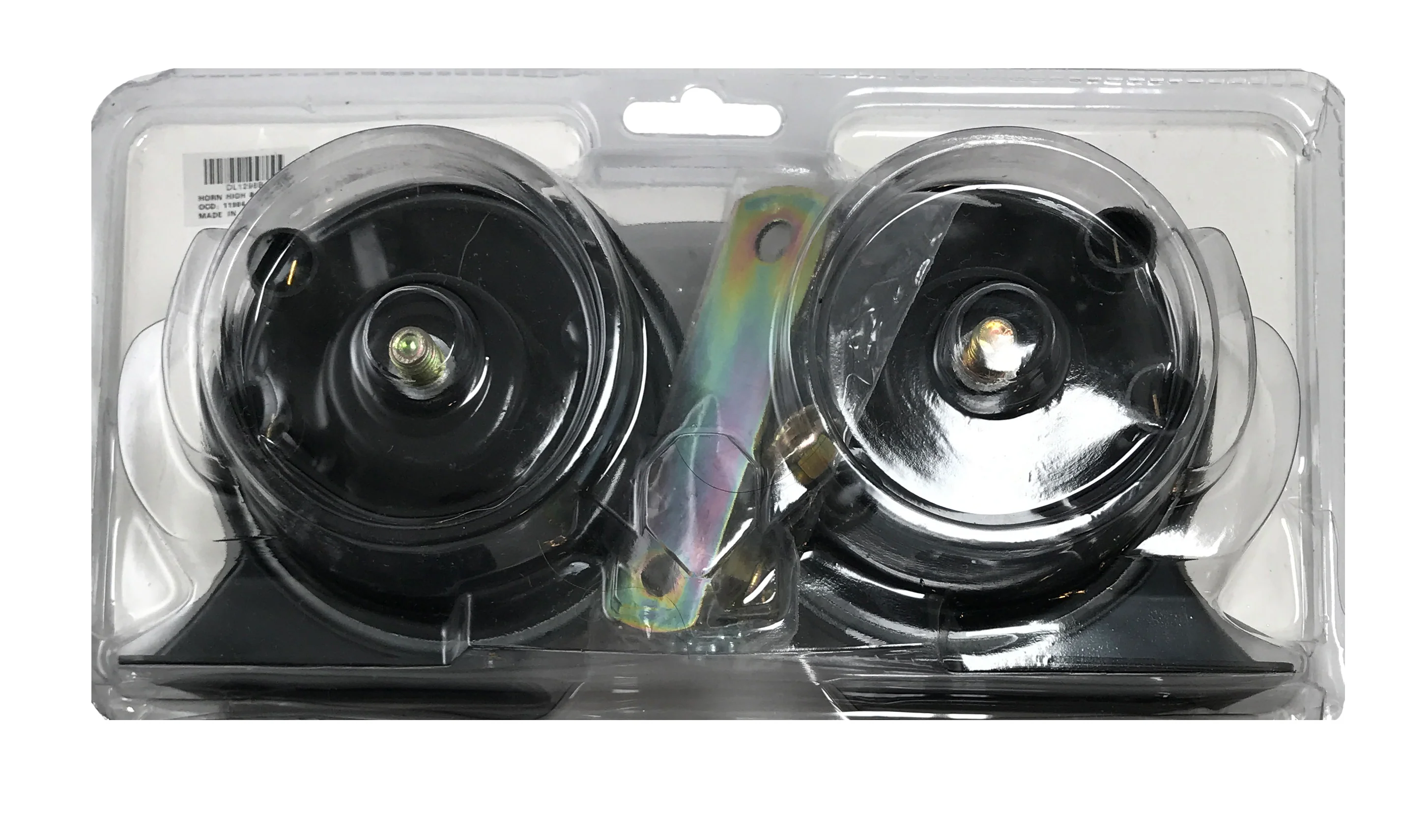 Harfon Universal Loud 12V Black Snail Electric Air Horn Set Kit High 510 Hz Low 410 Hz 115 Db - Image 3
