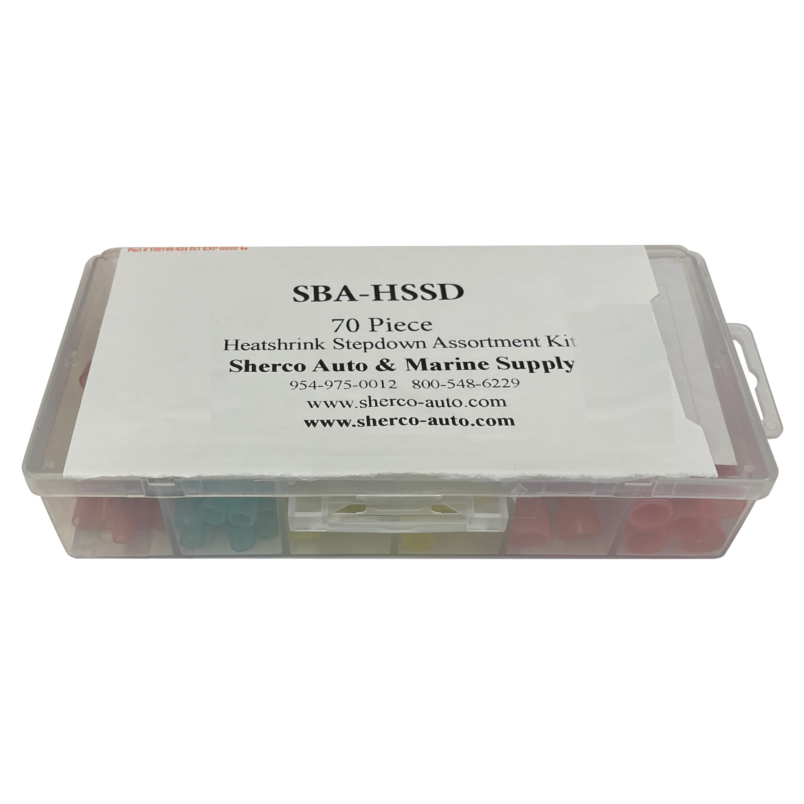 Heat Shrink Step-Down Butt Connector Assortment - Waterproof Crimp Terminals - 70 Piece Kit - Image 2
