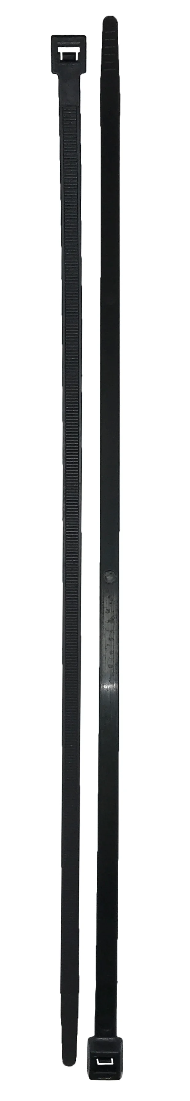 Heavy Duty Black Cable Ties - 18.5" Length - 120 lb Tensile - 50 or 100 Pack - Image 4