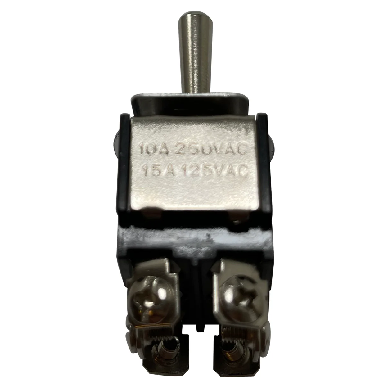 Heavy Duty Momentary MOM ON / OFF / MOM ON Metal Toggle Switch - 20 Amps @ 12 Volts - Image 2