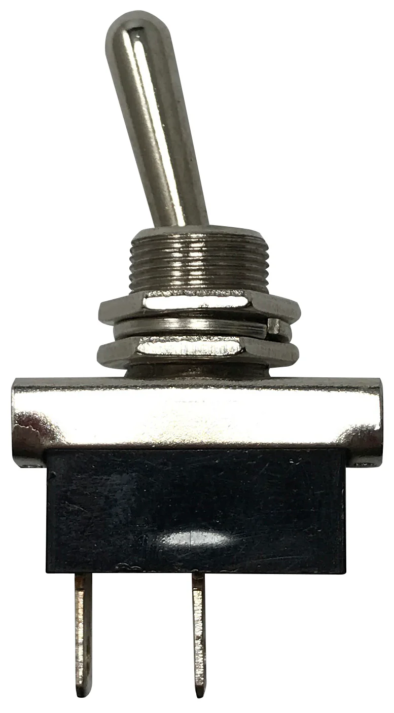 Heavy Duty On / Off Metal Toggle Switch SPST - 25 Amps @12 Volts - 1 or 2 Pack - Image 4