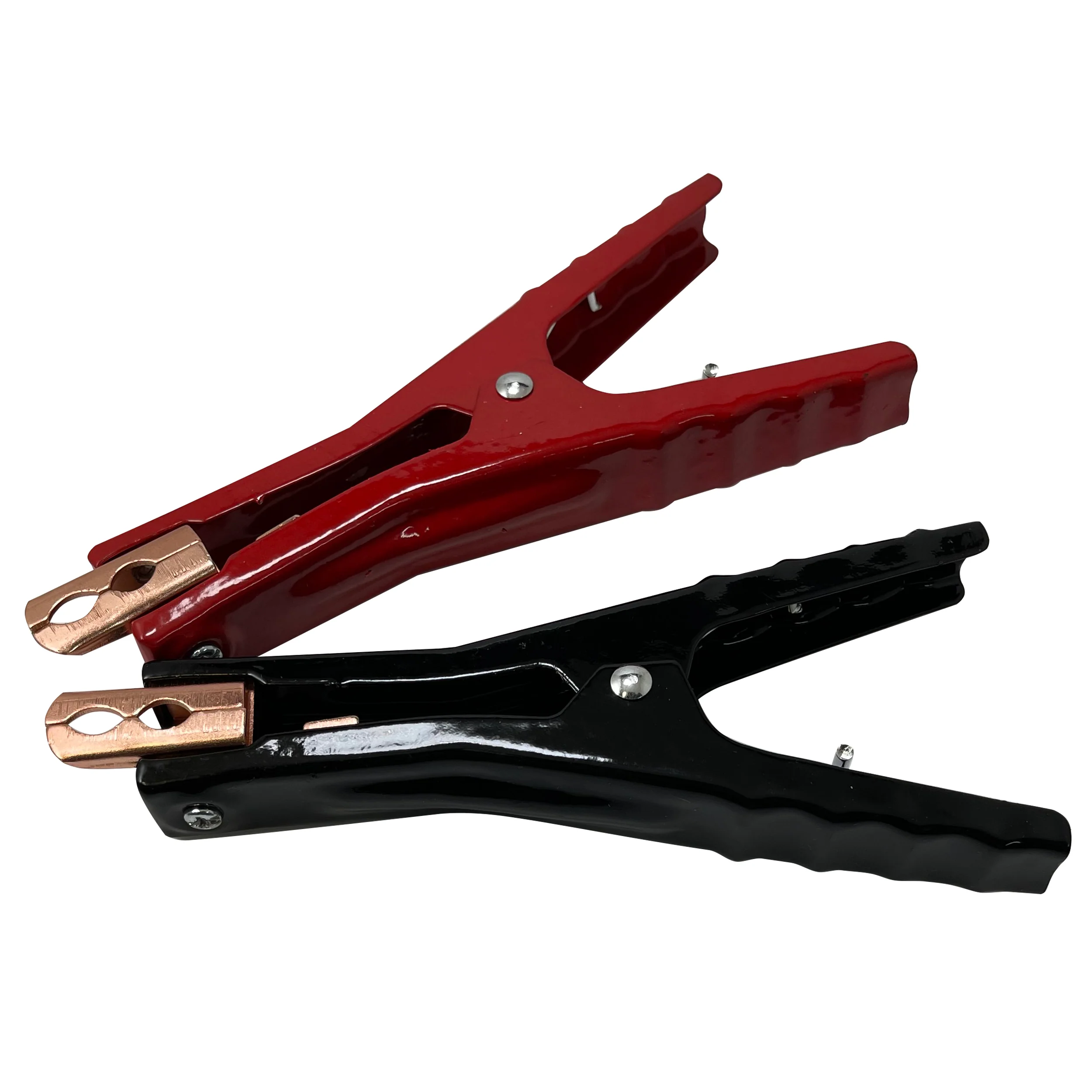 500E Heavy-Duty Replacement Battery Jumper Cable Clamps - Fits 4-8 AWG Cable (Pair) - Image 4