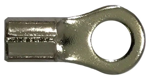 High Temperature Ring Terminal 12-10 Gauge #10 Stud - 100 Pack - Image 2