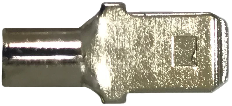 High Temperature Male Quick Disconnect 12-10 Gauge .250 Tab - 100 Pack - Image 2