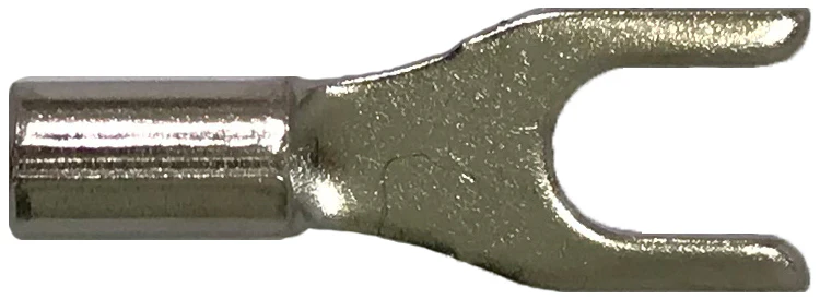 High Temperature Spade Terminal 22-18 Gauge #6 Stud - 100 Pack - Image 2