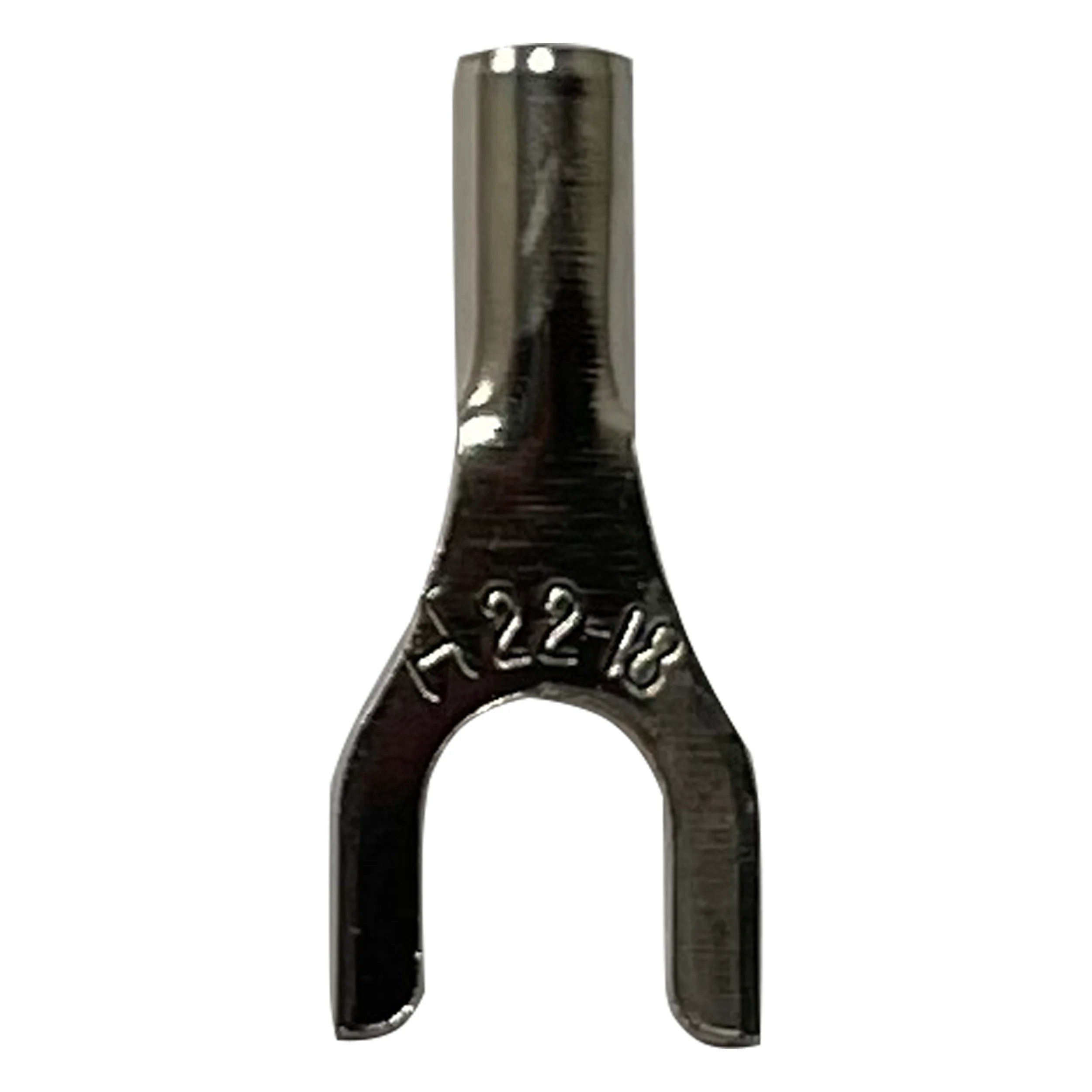 High Temperature Spade Terminal 22-18 Gauge #8 Stud - 100 Pack - Image 4
