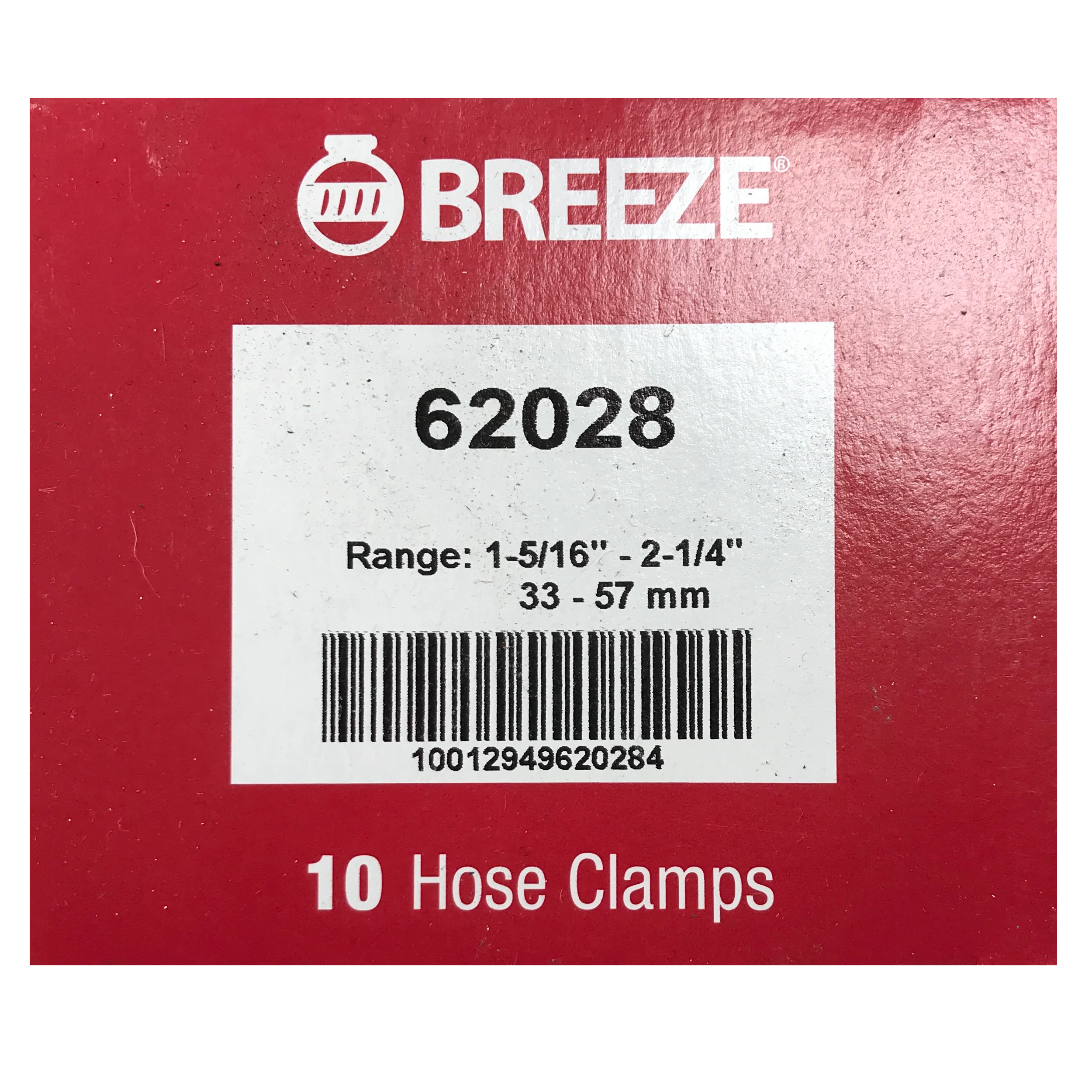 SAE #28 Stainless Steel Worm Gear Hose Clamp - 1-5/16" to 2-1/4" - 1/2" Band - 10 or 100 Pack - Made in USA - Image 3