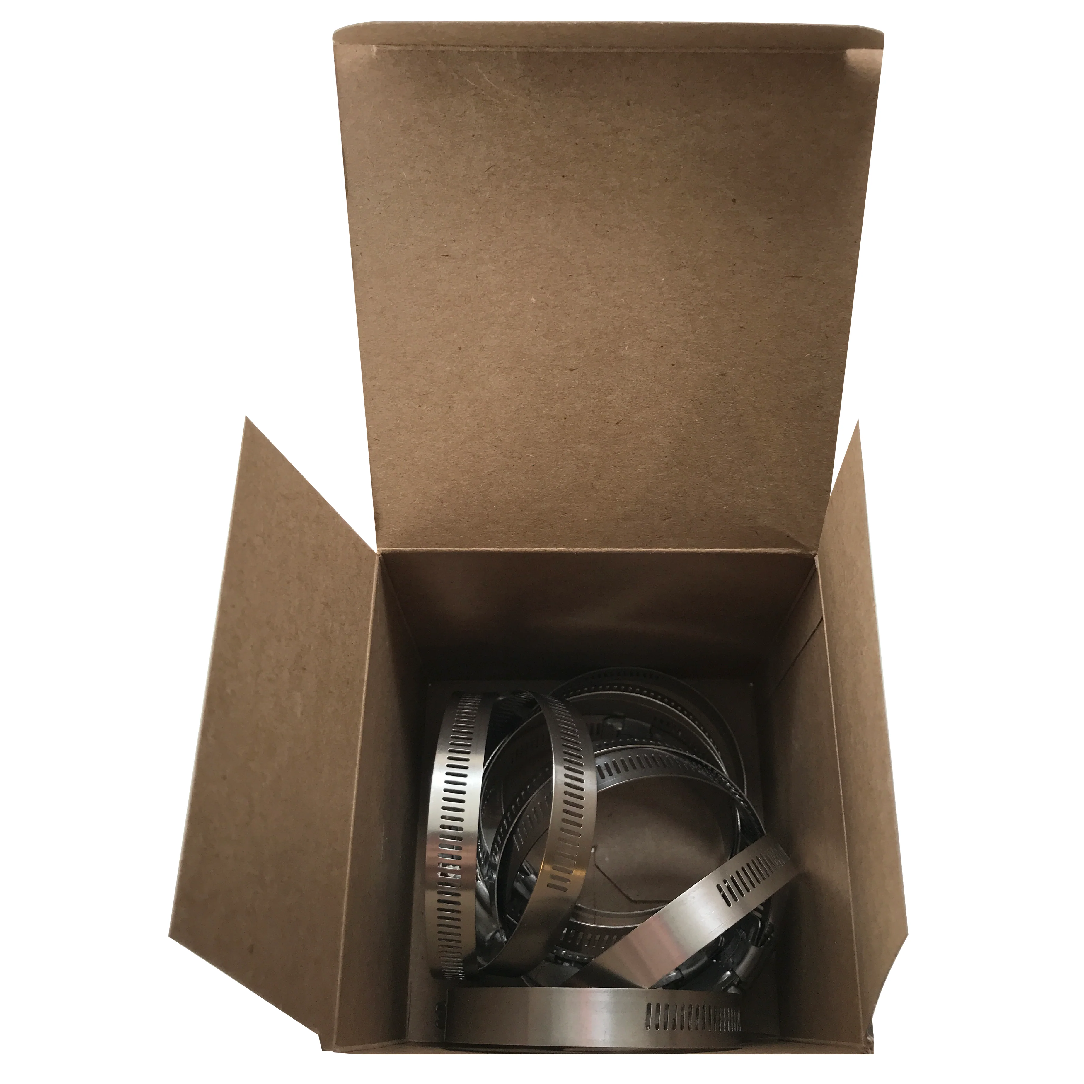 SAE #48 Stainless Steel 2 1/2" - 3 1/2" Worm Gear Hose Clamp 9/16 Band - 10 or 100 Pack - Image 4